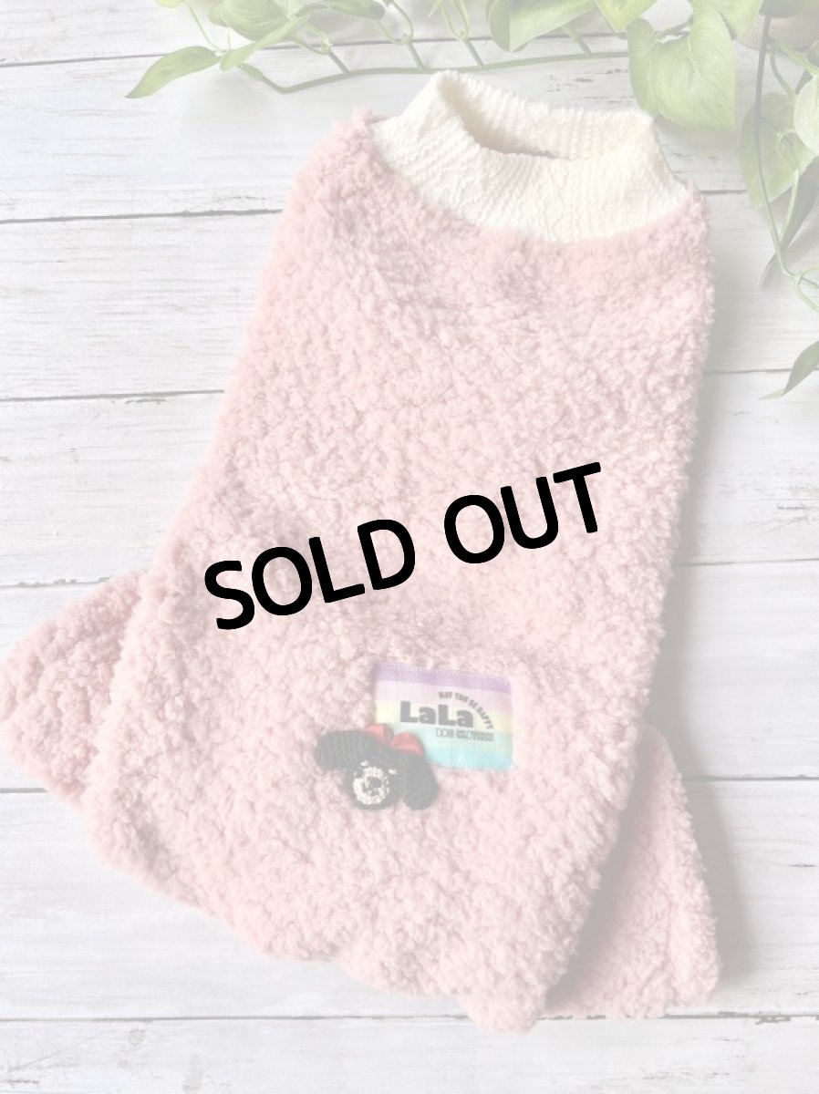 画像2: ふわもこロンパース（ピンク） (2)