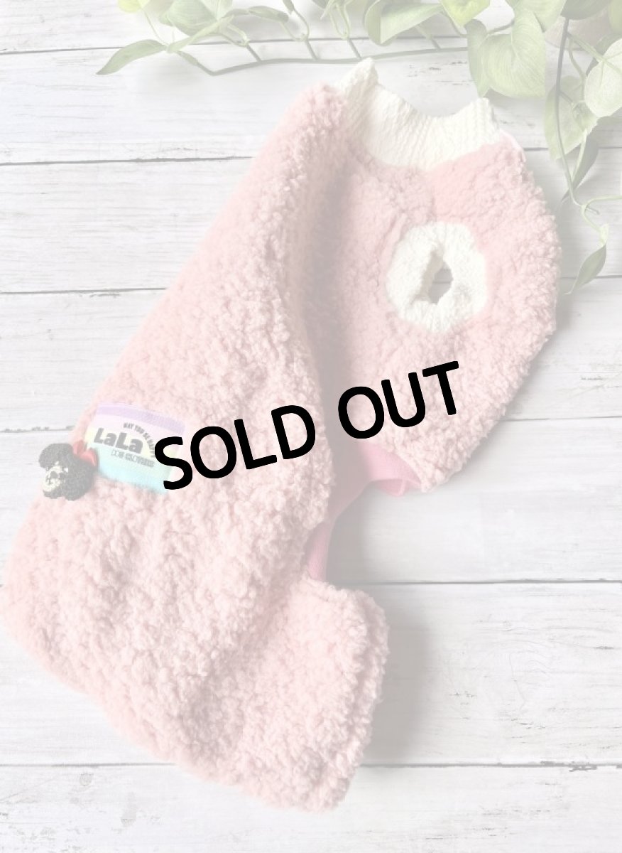 画像4: ふわもこロンパース（ピンク） (4)