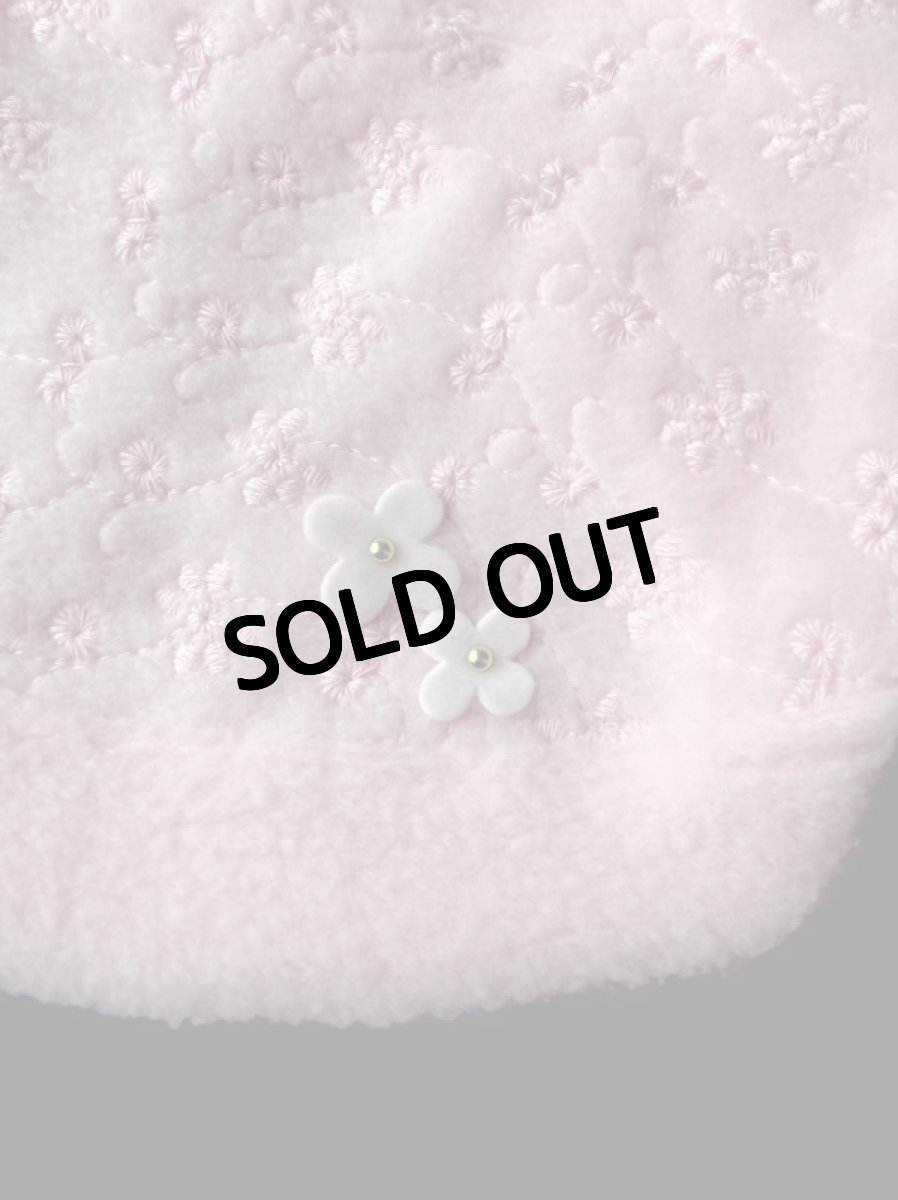 画像5: 刺繍フリース（パフスリ♪ピンク） (5)