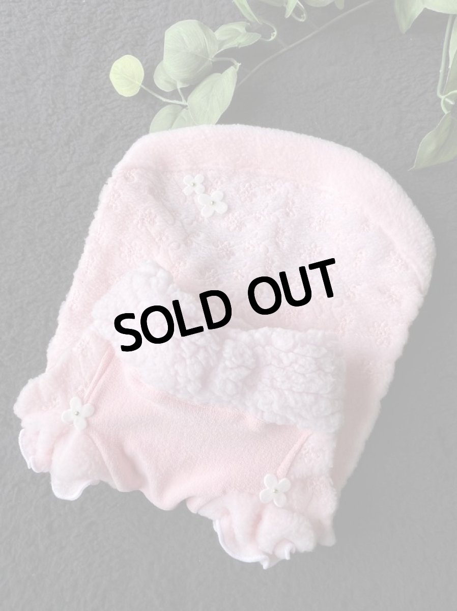 画像3: 刺繍フリース（パフスリ♪ピンク） (3)