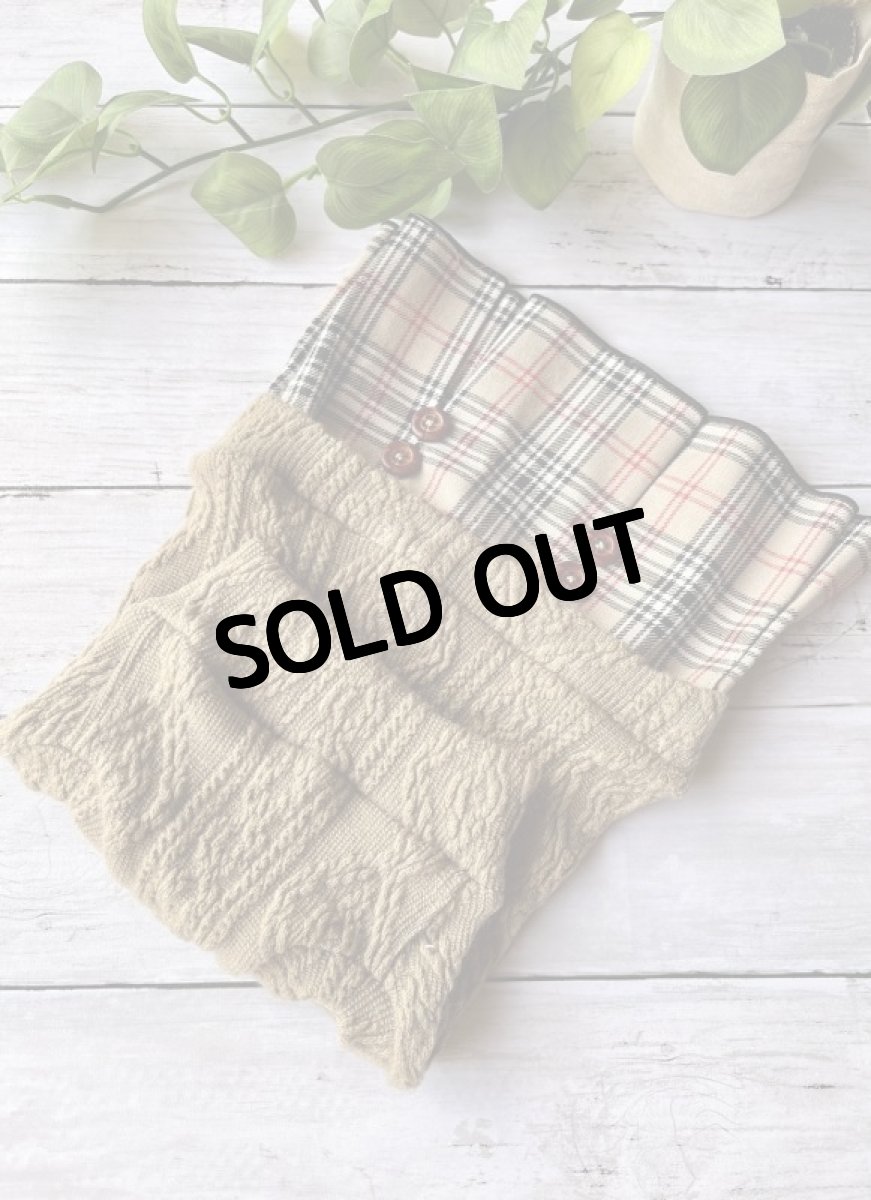 画像4: アラン♪ベージュワンピ【パンツでもOK】 (4)