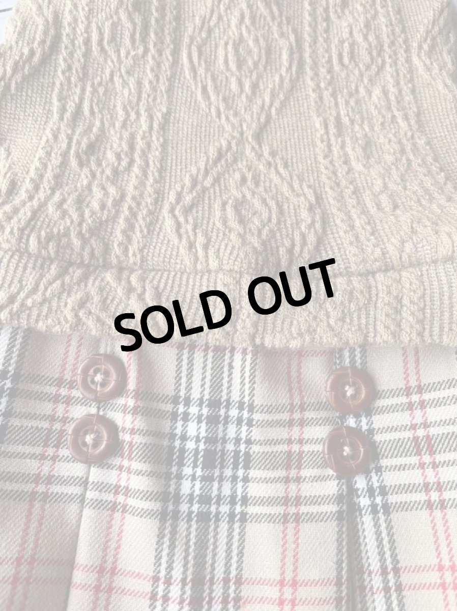 画像3: アラン♪ベージュワンピ【パンツでもOK】 (3)