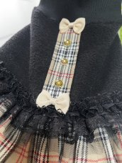 画像2: 【D3】BBチェック♪フリフリワンピ (2)