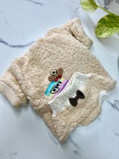 画像3: 【TS3】ふわもこロンパース（ベージュ） (3)