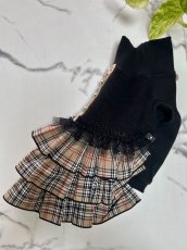 画像4: 【D3】BBチェック♪フリフリワンピ (4)