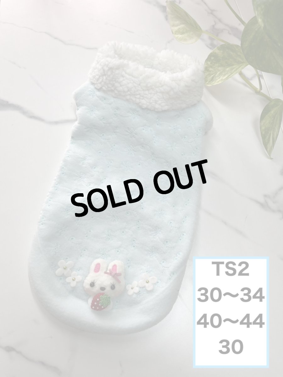 画像2: 【TS2】刺繍フリース（お袖付き） (2)