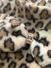 画像3: 【D9】ヒョウ柄（BIGリボンワンピ） (3)