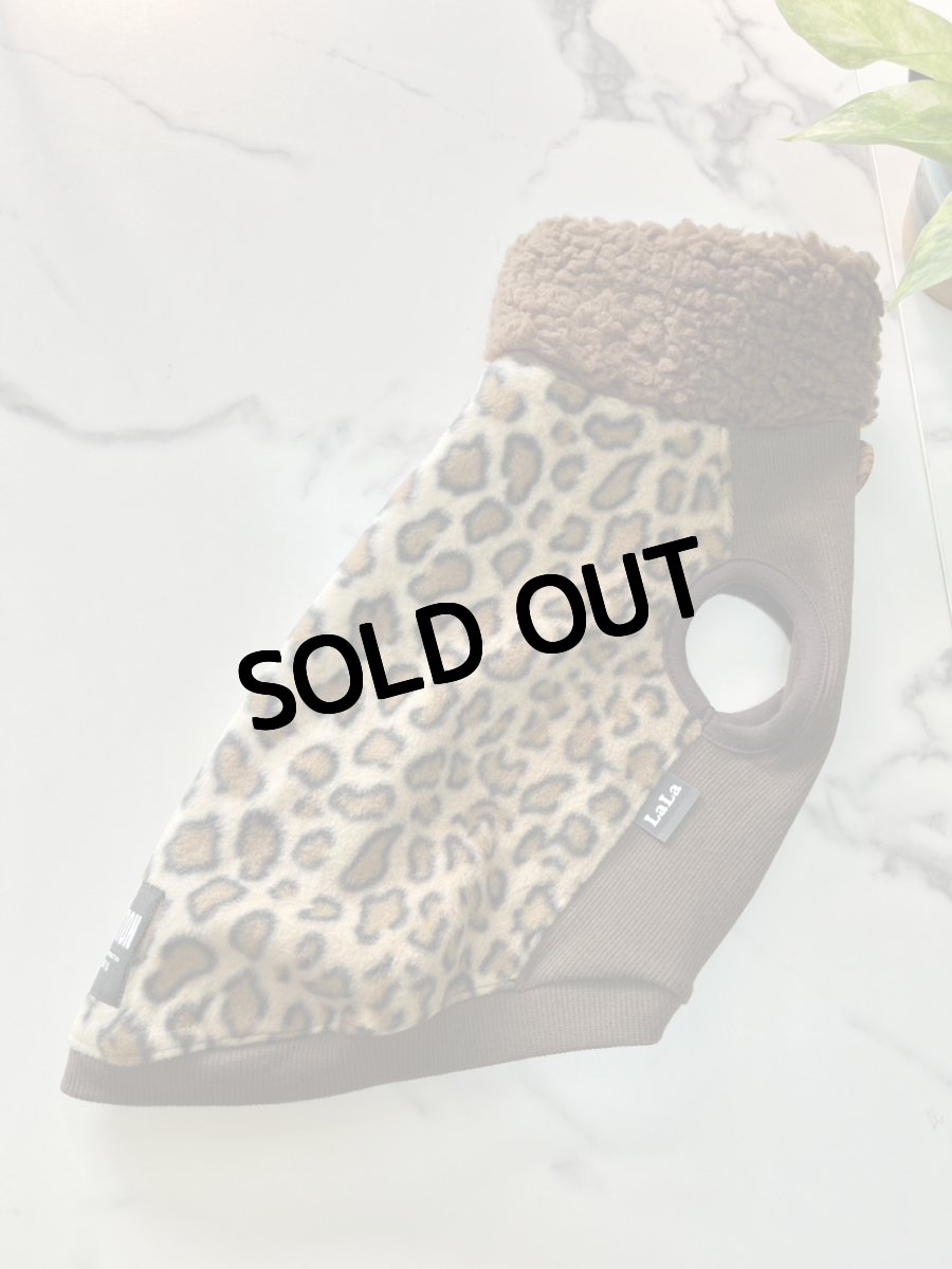 画像4: 【D/TS】ヒョウ柄（茶色ボア） (4)