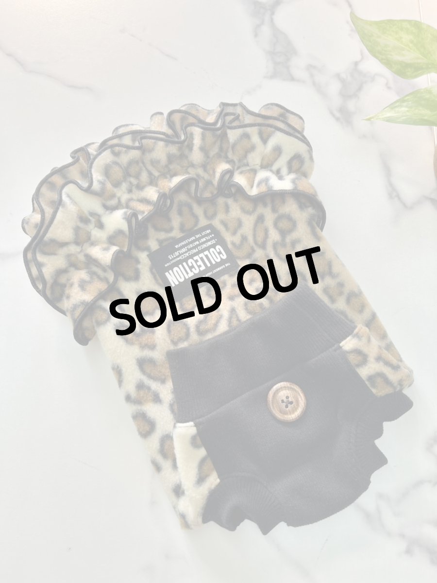 画像2: 【KC】ヒョウ柄ワンピ（うねうね） (2)