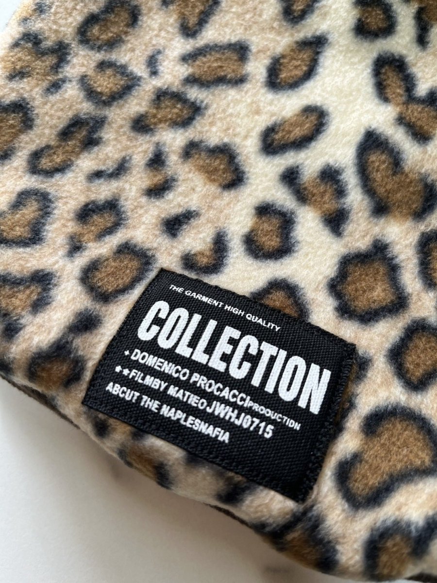 画像2: 【D/TS】ヒョウ柄（茶色ボア） (2)