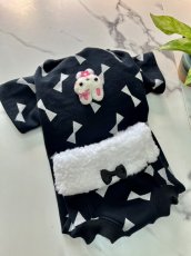 画像3: 【D15】うさぎリボンロンパース (3)