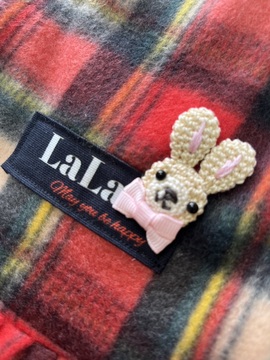 画像2: 【KC】赤チェック柄（ワンピ） (2)