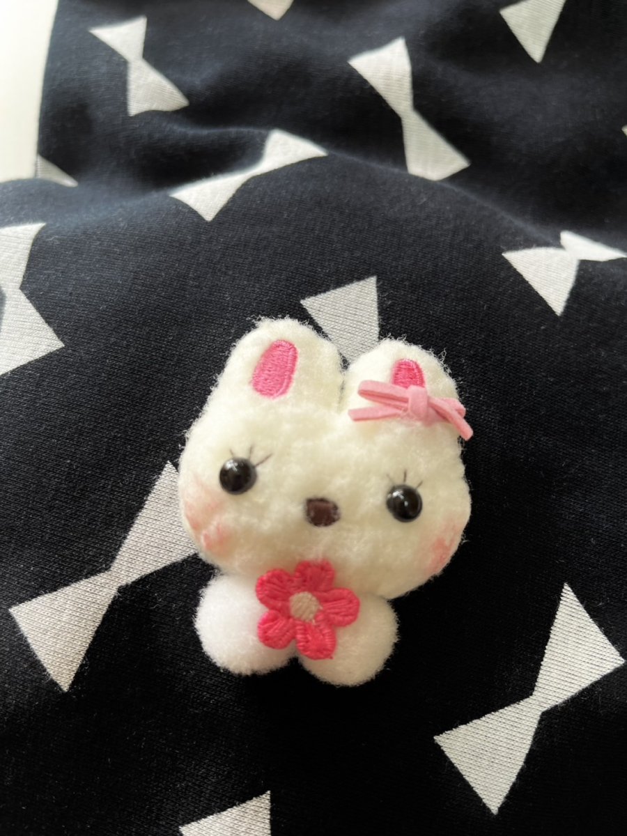 画像2: 【D15】うさぎリボンロンパース (2)