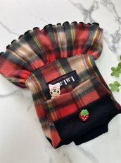 画像3: 【KC】赤チェック柄（ワンピ） (3)