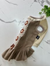 画像4: 【KC】ベージュワンピ (4)