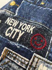 画像3: 【D18】重ね着風ロンパース(イエロー英字) (3)