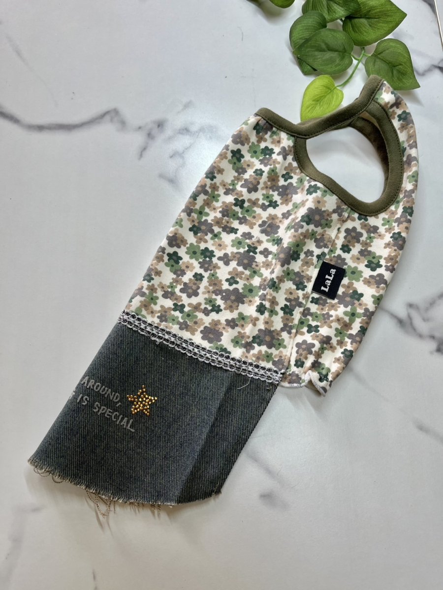 画像4: 【KC】花柄カモフラワンピ１♪ (4)