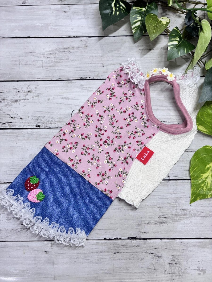 画像2: 【KC】ミニいちごキャミワンピ♪ (2)