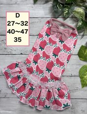 画像1: 【D】いちごワンピ1 (1)