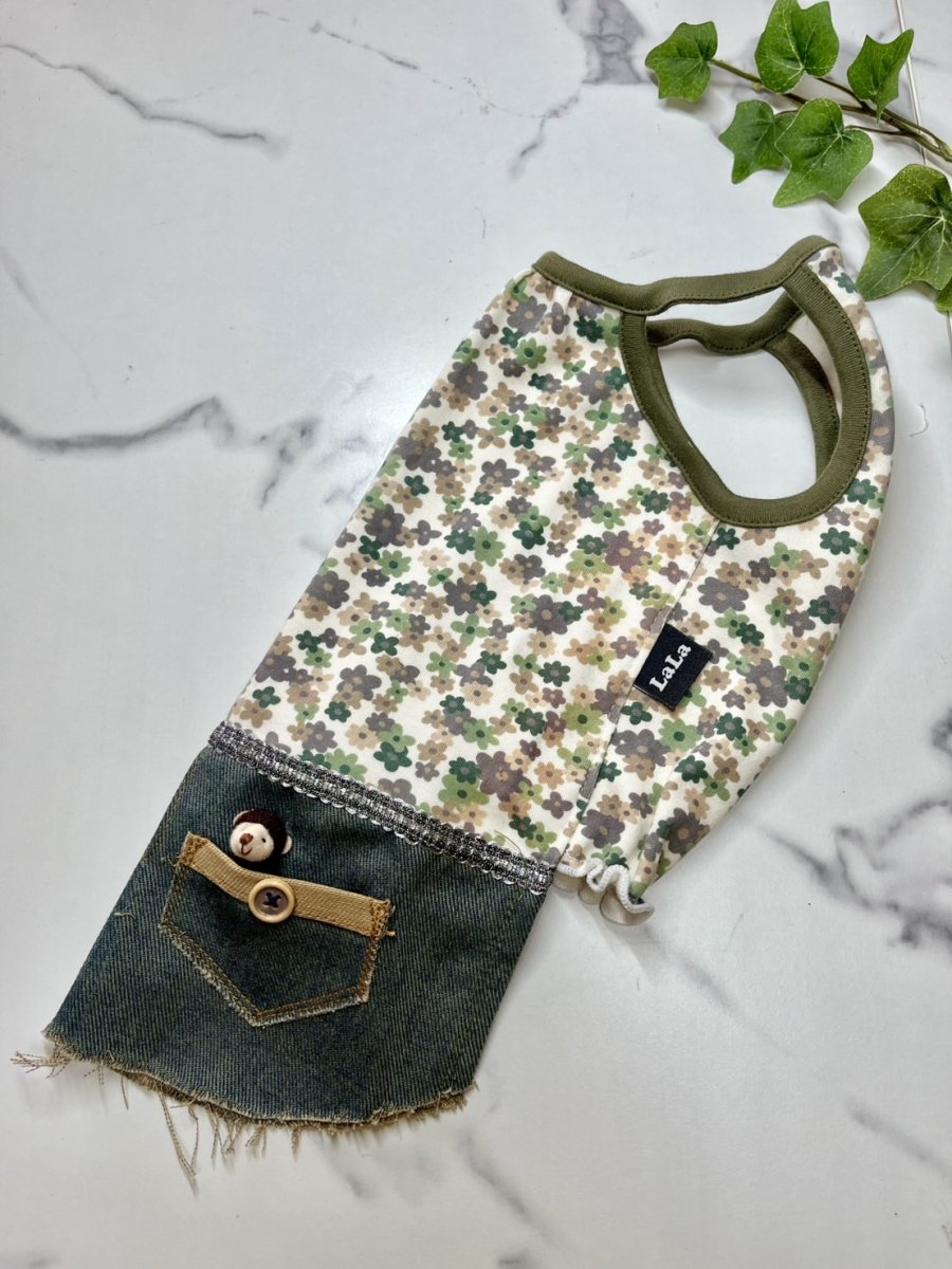 画像4: 【KC】花柄カモフラワンピ2♪ (4)