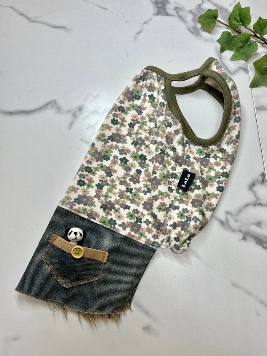 画像4: 【D】花柄カモフラワンピ3♪ (4)