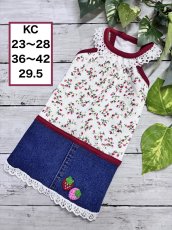 画像1: 【KC】白いちごキャミワンピ♪ (1)