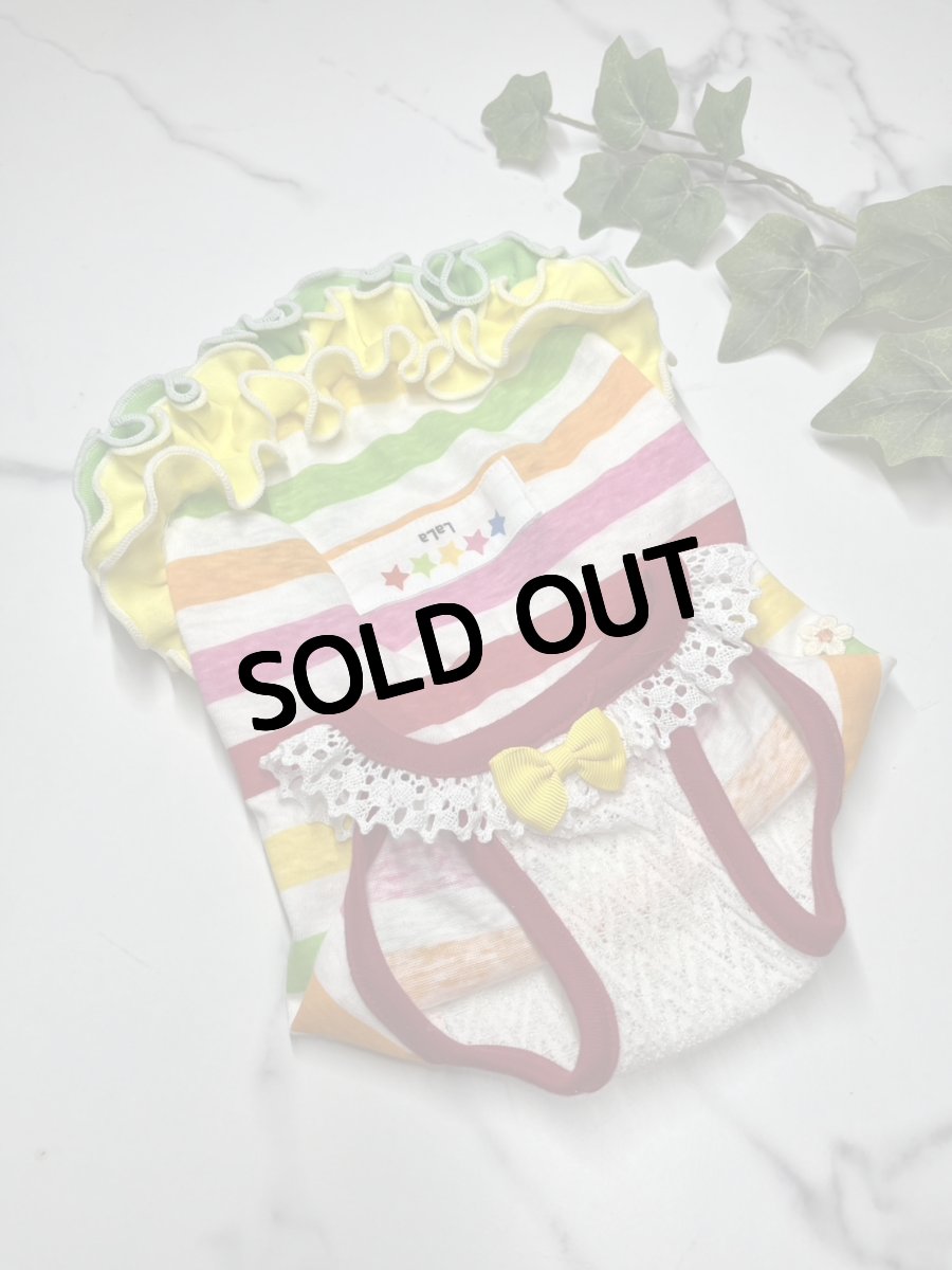 画像2: 【TS・D】カラフルうねうねワンピ♪（B品） (2)