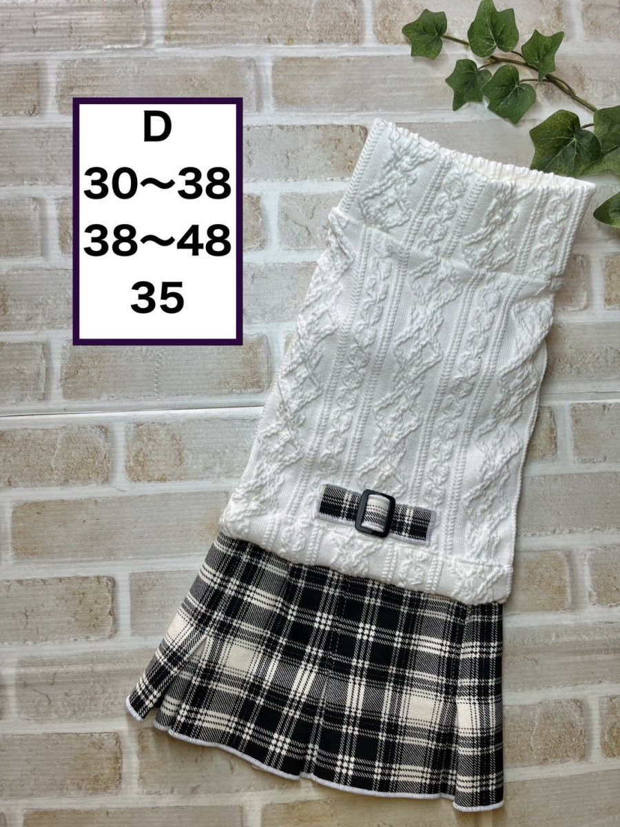 画像1: 【D】ホワイトアランワンピ (1)