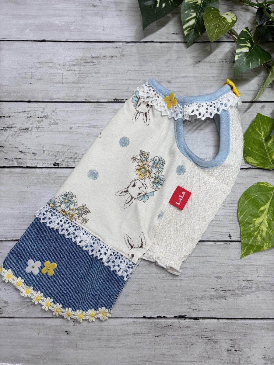 画像2: 【KC】青うさぎキャミワンピ♪ (2)