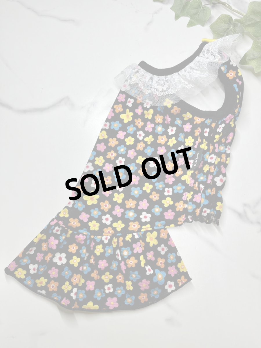 画像3: 【D】カラフルお花ワンピ♪ (3)