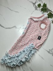 画像3: 【D52】小花柄うねうねワンピ (3)