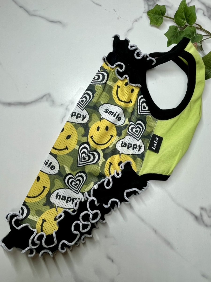 画像3: 【TS50】Smileメッシュうねうねワンピ♪ (3)