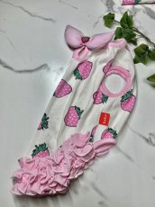 画像4: 【D14】ピンク苺うねうねワンピ (4)