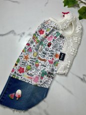 画像4: 【KC36】メッシュPOPワンピ♪ (4)