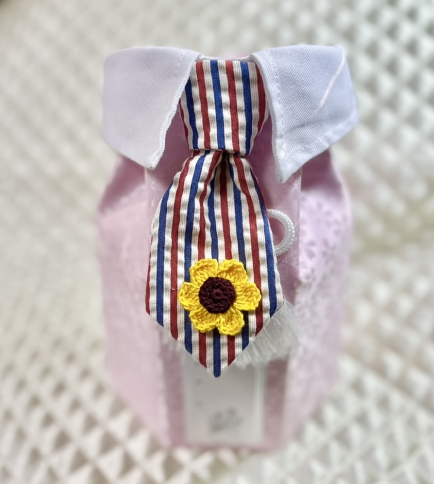 ネクタイ＆つけ襟は虹組さんにも🌈